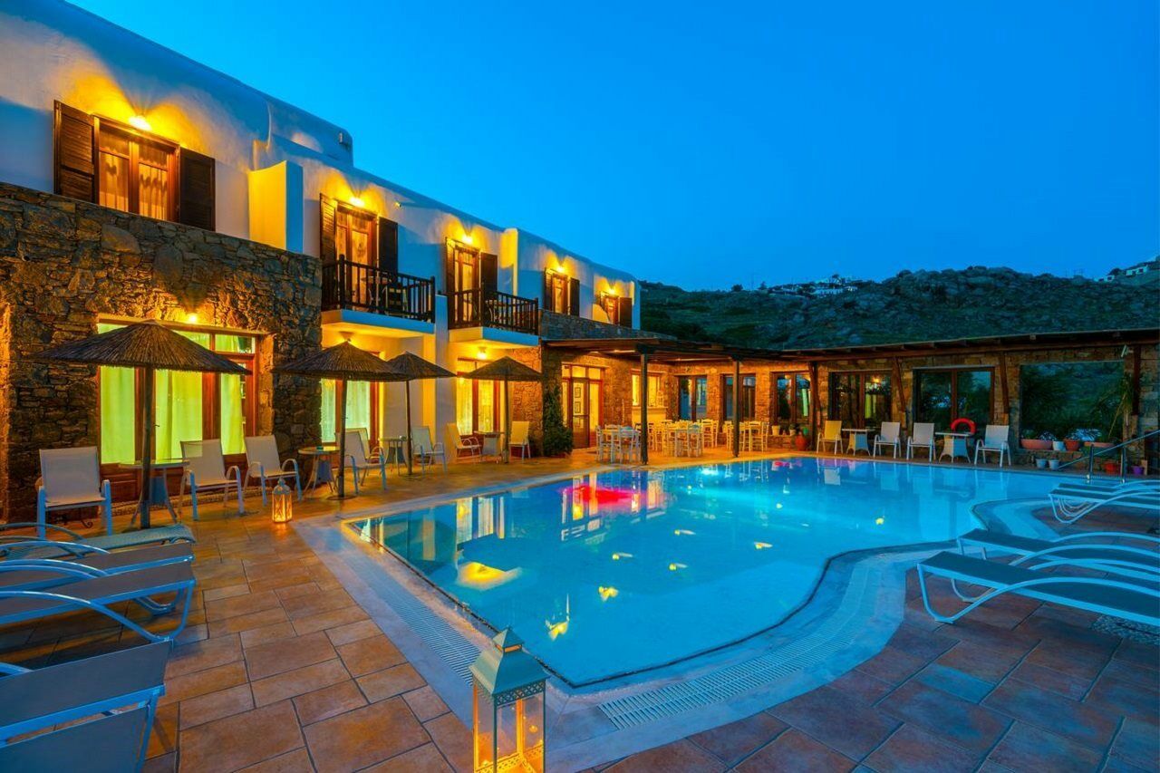 Paradision Hotel Mykonos Town Exterior foto